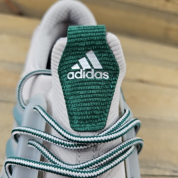 adidas X_PLRBOOST Men's Running Shoes Grey/Collegiate Green - Picture 11 of 12